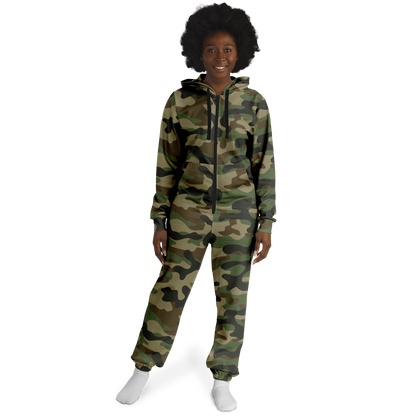 Camo Onesie | Military Brown Camouflage