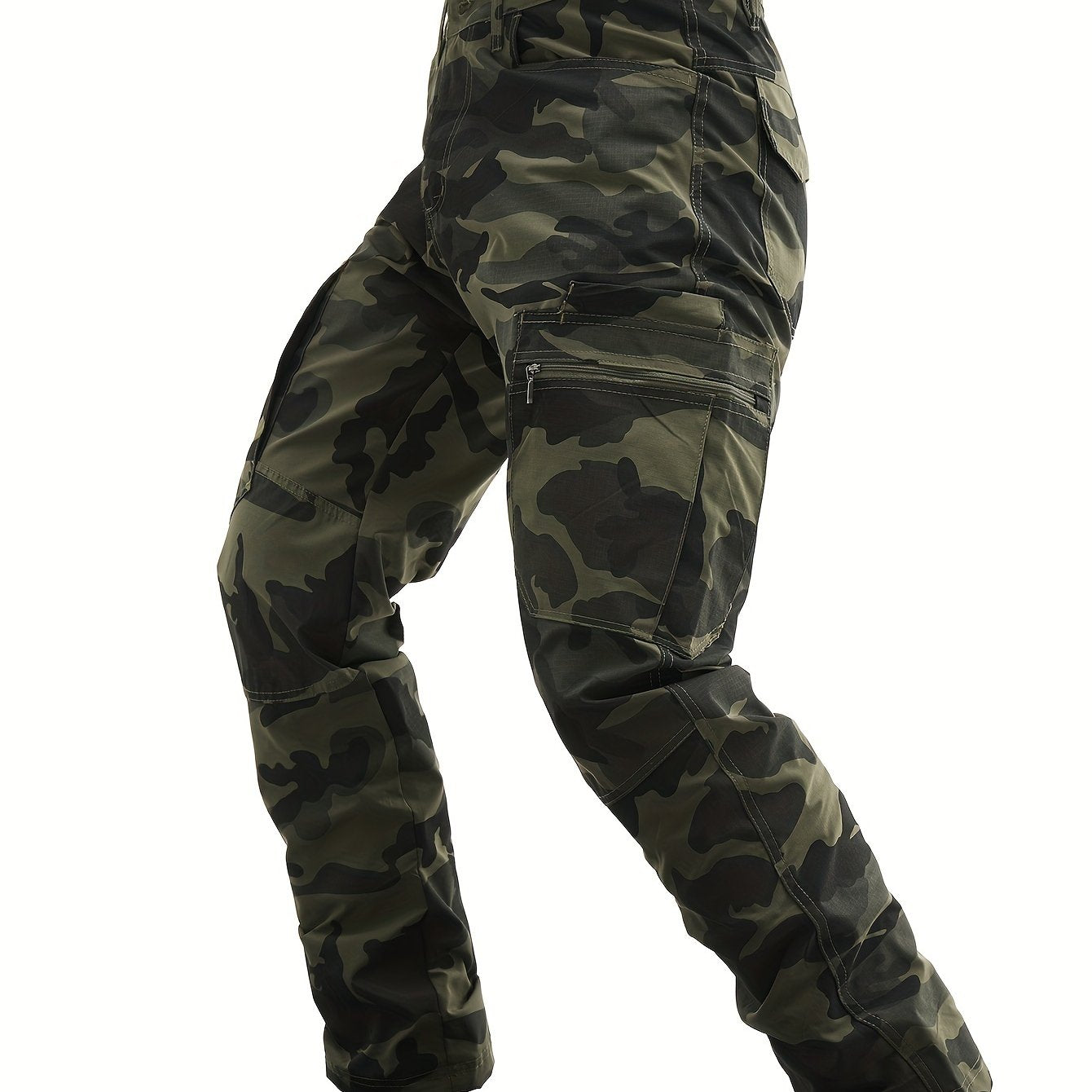 Tactical Camo Overalls for Men: Quick-Dry & Multi-Pocket Design