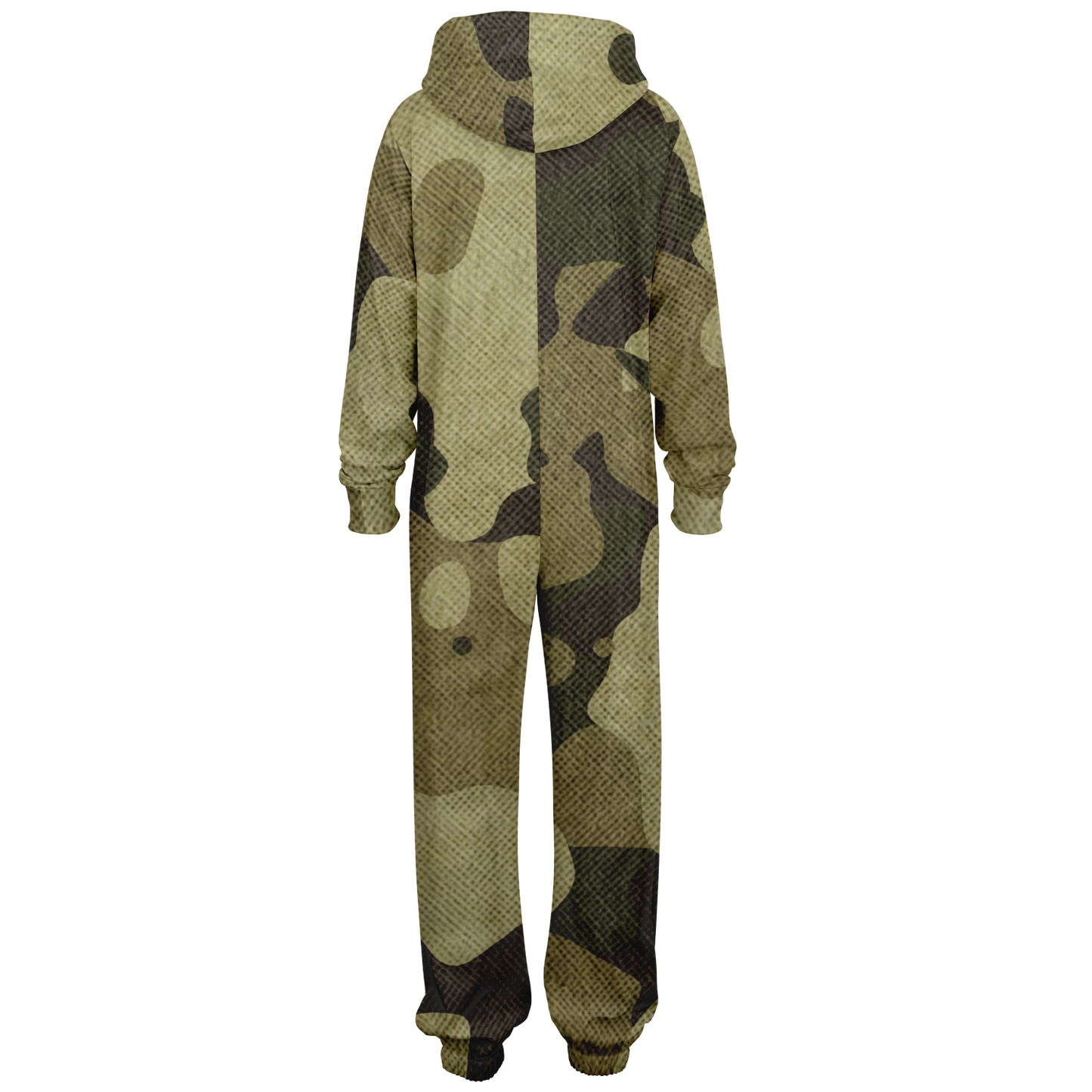 Camo Onesie | Green Fabric Camouflage