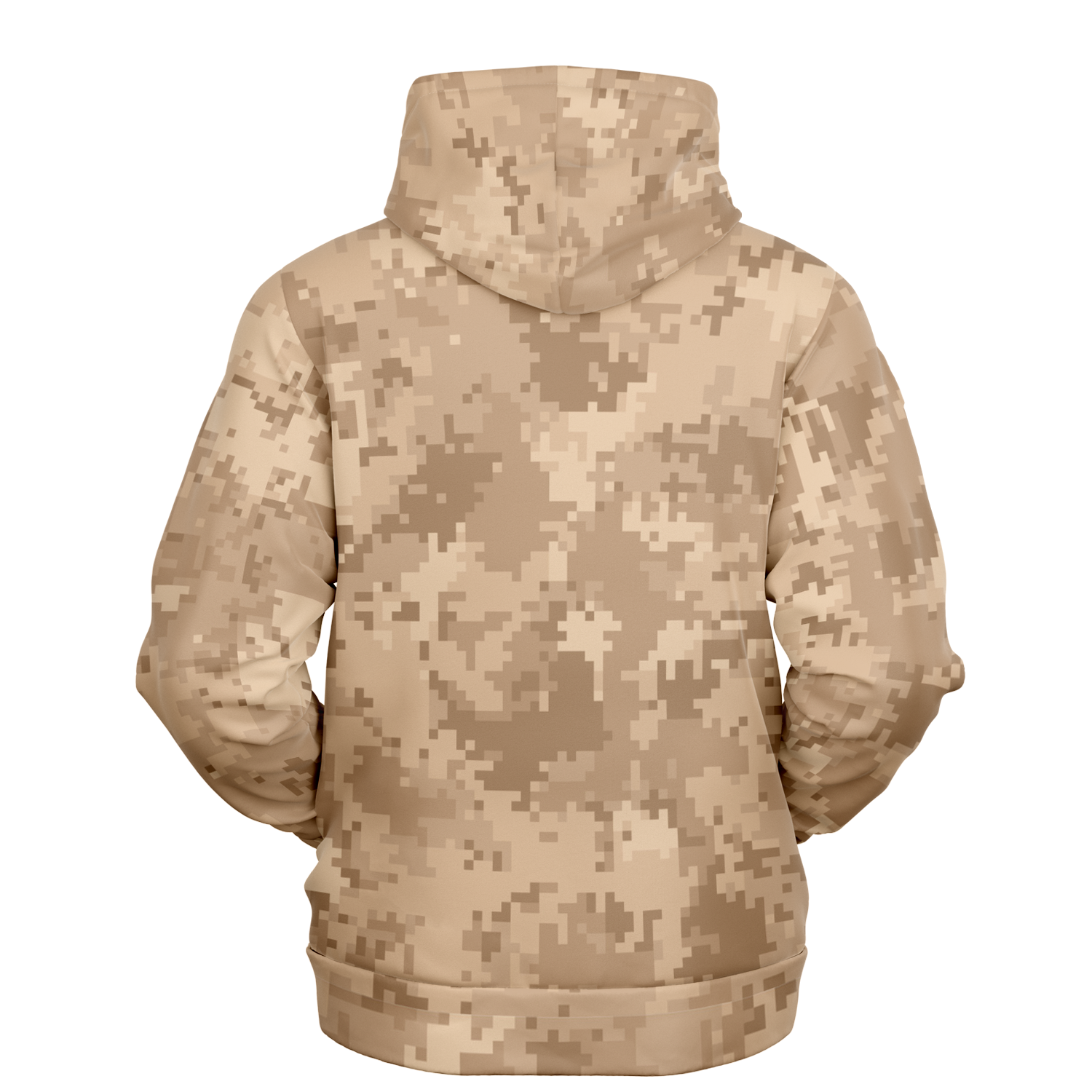 Brown Camo Hoodie | Pixel Digital Camouflage