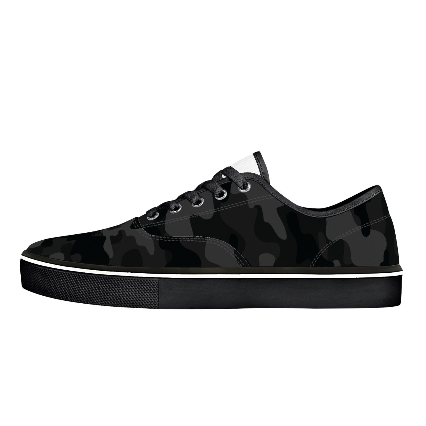 Camo Skate Shoes | Black Camouflage