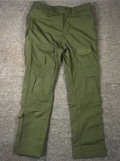 Men's Tactical Camo Cargo Pants | Non-Stretch | Black Khaki