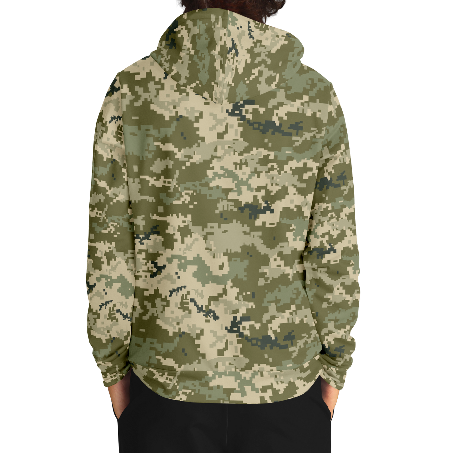 Ukraine Camo Hoodie | Green Military Camouflage