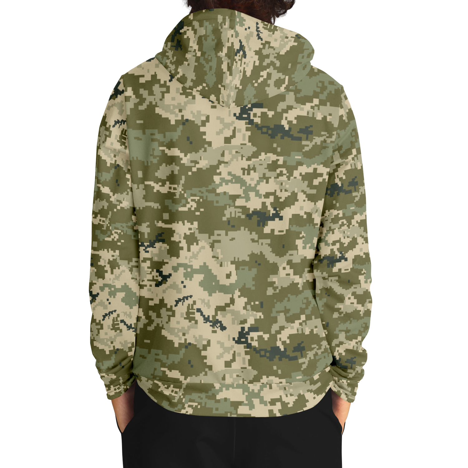 Ukraine Camo Hoodie | Green Military Camouflage