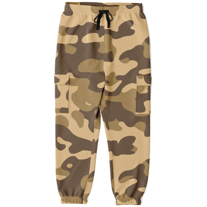 Camo Cargo Pants | Unisex | Khaki Camouflage