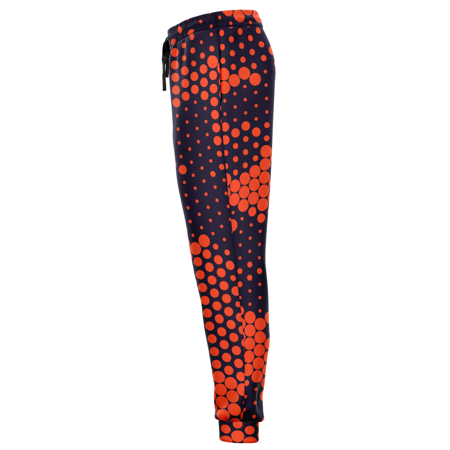 Camo Sweatpants | Unisex | Orange & Blue Digital Camouflage