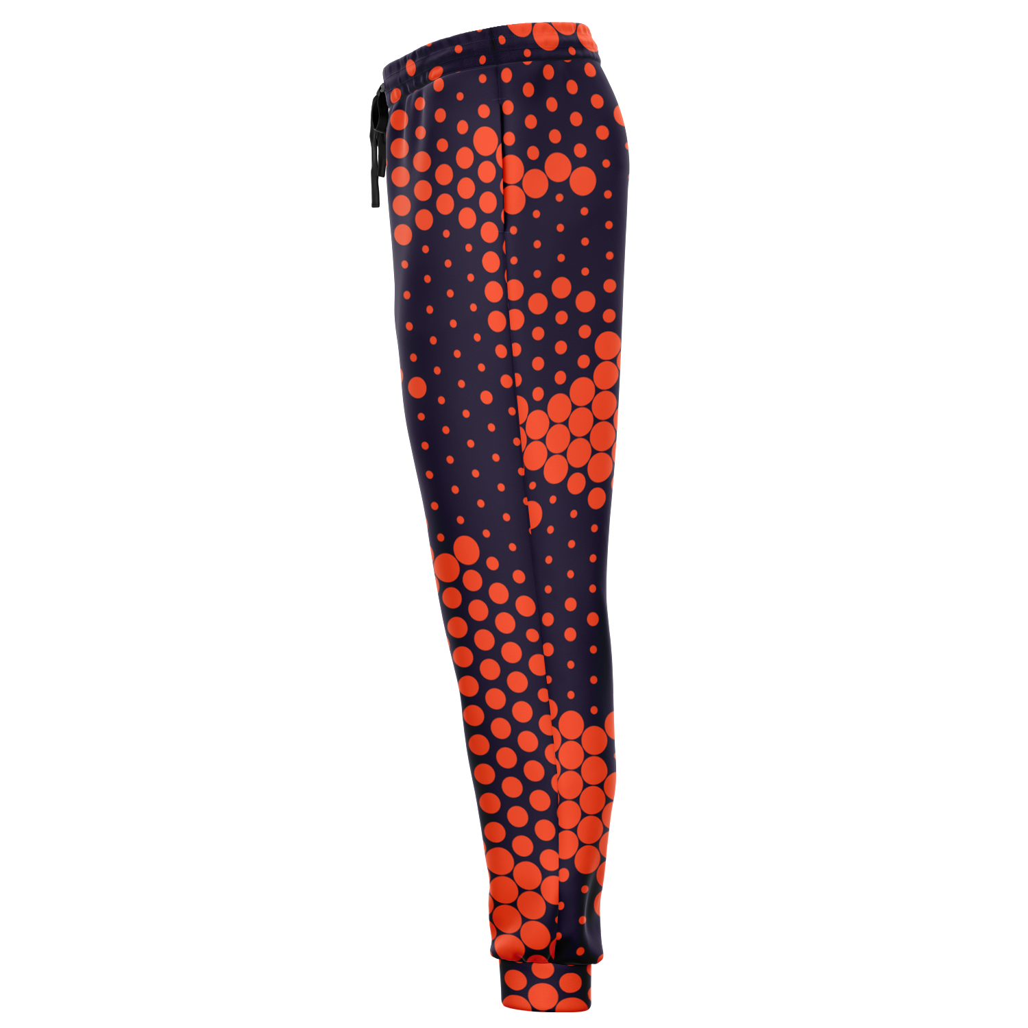 Camo Sweatpants | Unisex | Orange & Blue Digital Camouflage