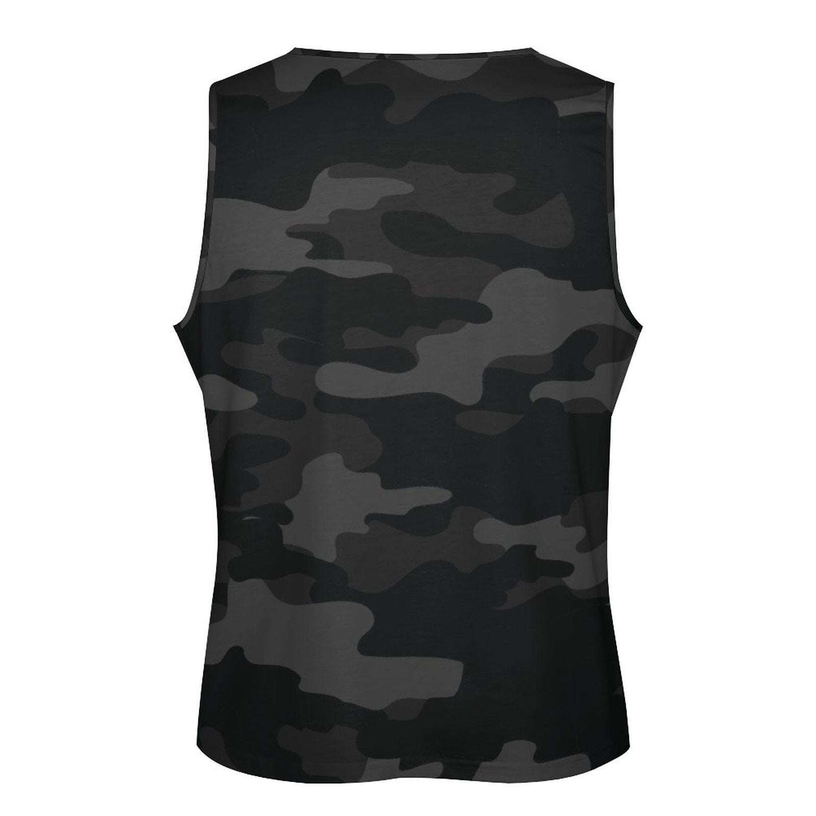 Camo Tank Top | Black Camouflage