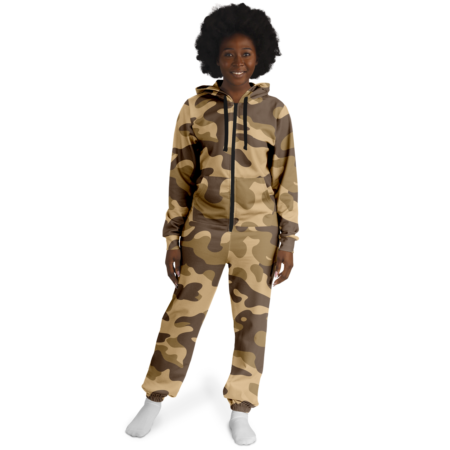 Camo Onesie | Khaki Camouflage