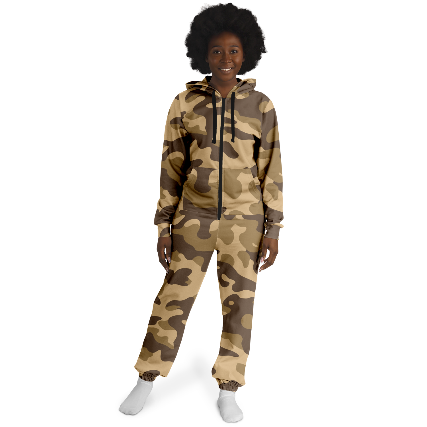 Camo Onesie | Khaki Camouflage