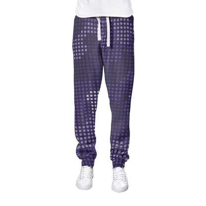 Men's Camo Track Pants | Blue LED