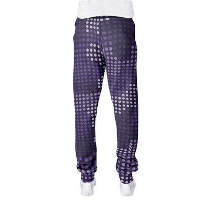 Men's Camo Track Pants | Blue LED