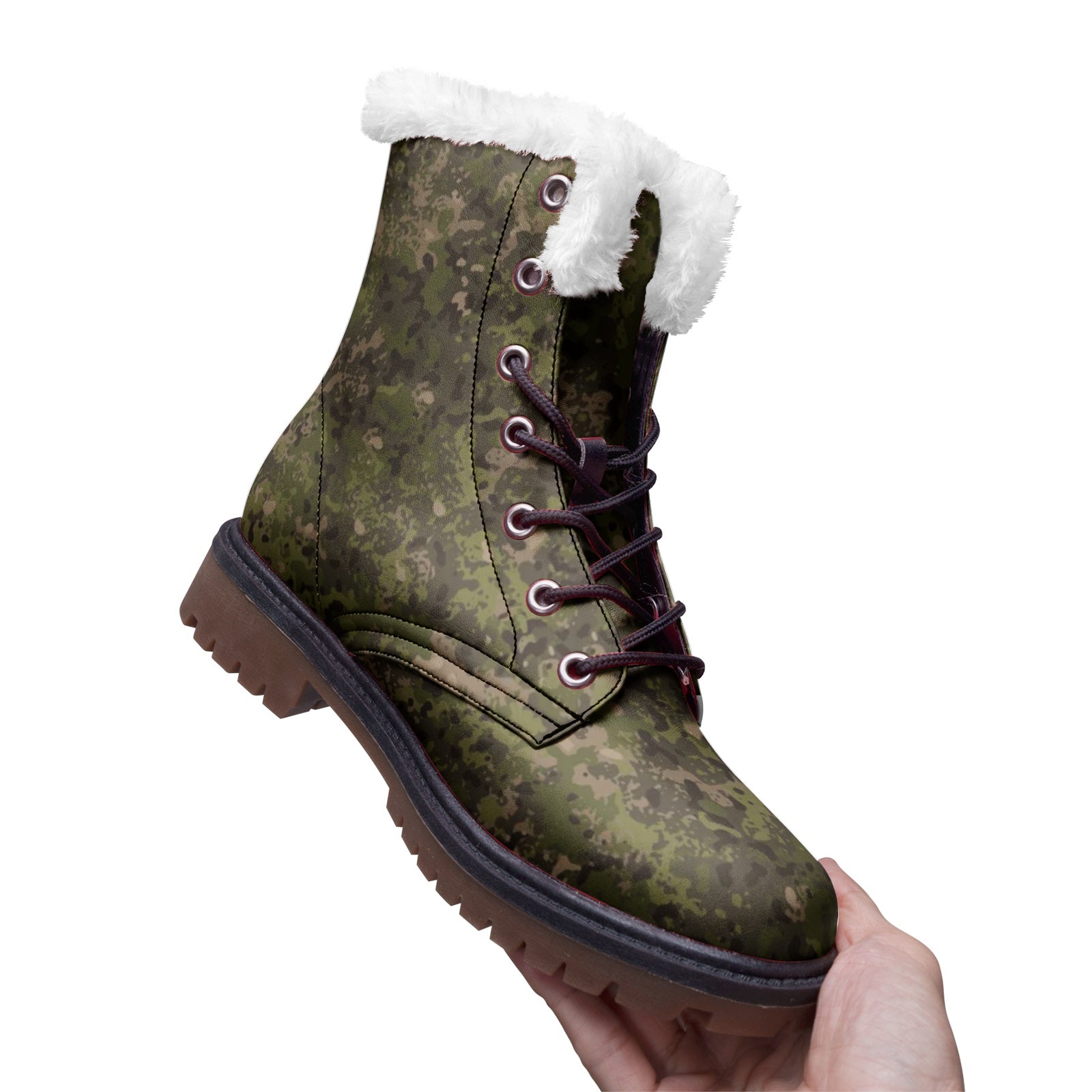 Snow Camo Boots | Hunting Brown Camouflage