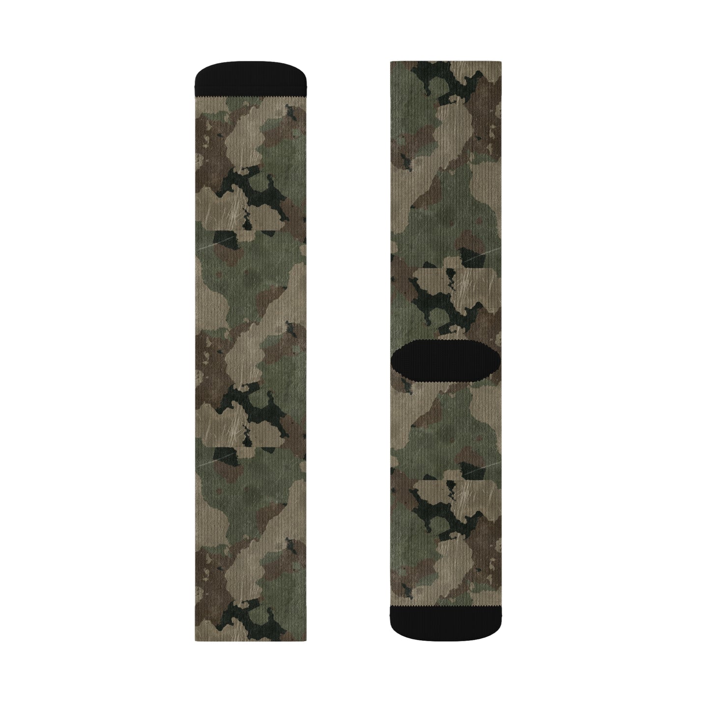 Camo Socks | Dirty Brown Camouflage