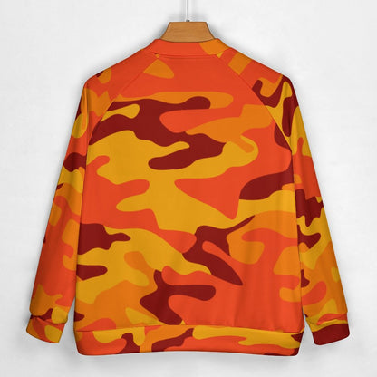 Men's Camo Jacket | Orange & Red Camouflage