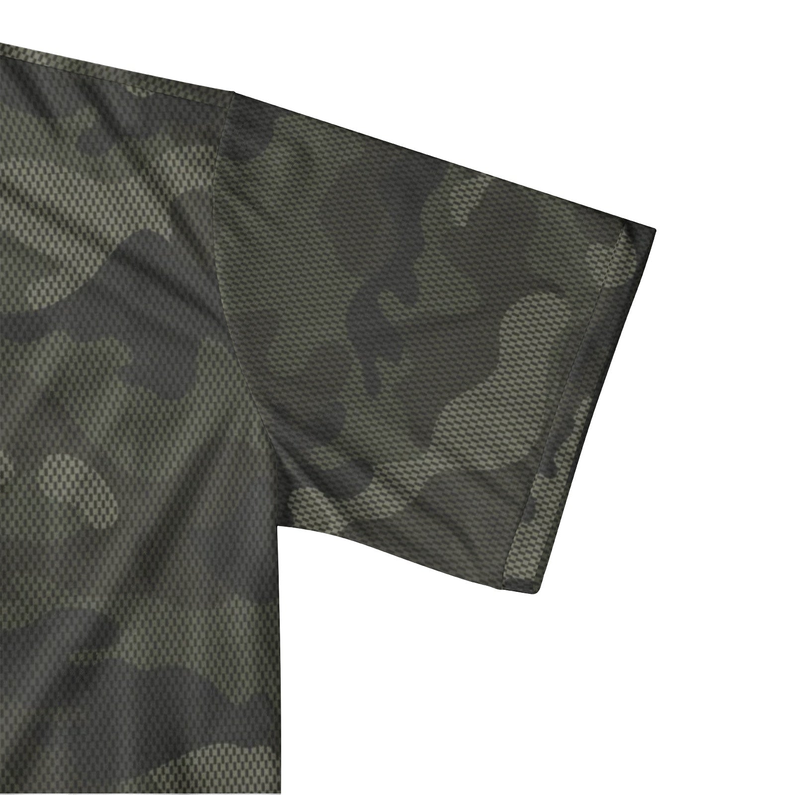 Brown Camo Golf Shirt | Digital Dotted