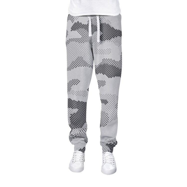 Men's Camo Track Pants | Gray Digital