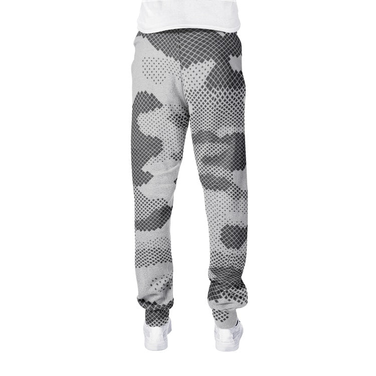 Men's Camo Track Pants | Gray Digital