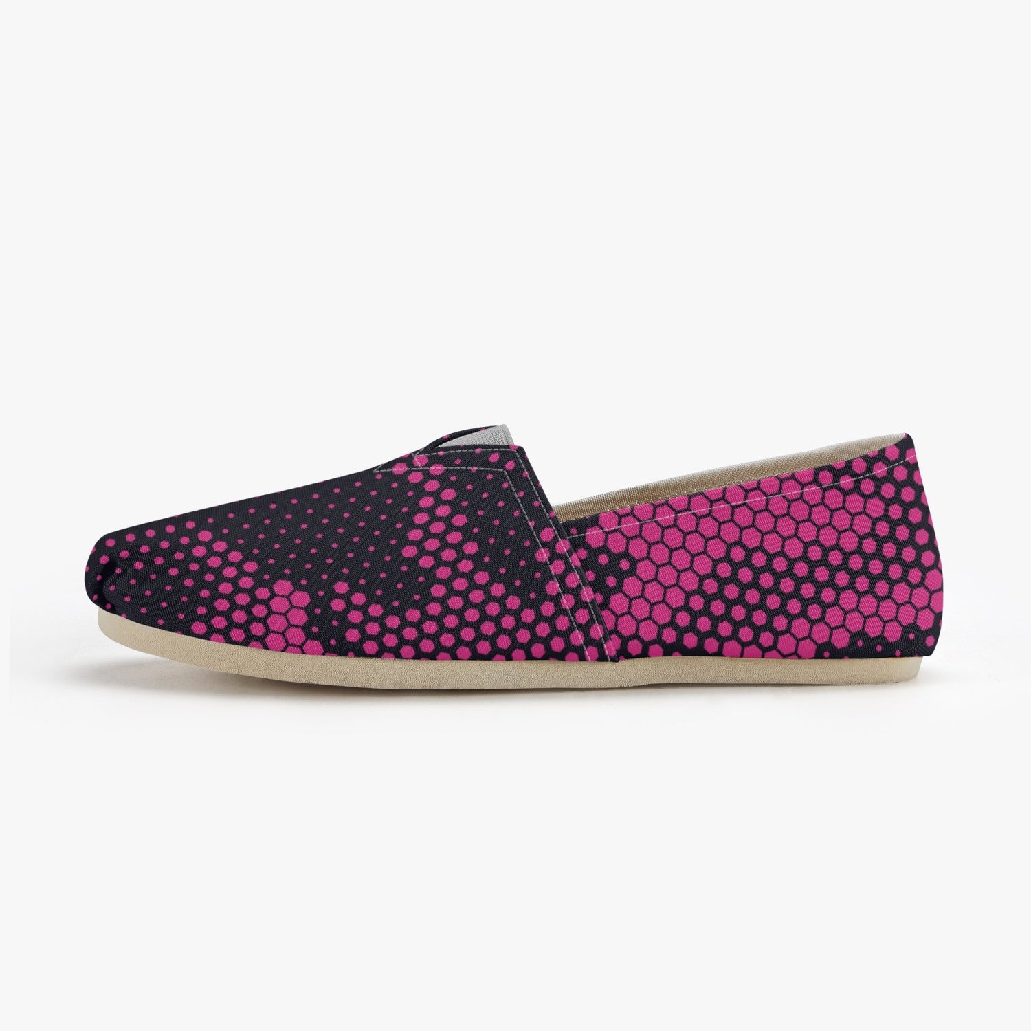 Camo Toms | Digital Pink Camouflage Canvas Shoes