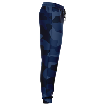 Camo Joggers | Unisex | Deep Blue