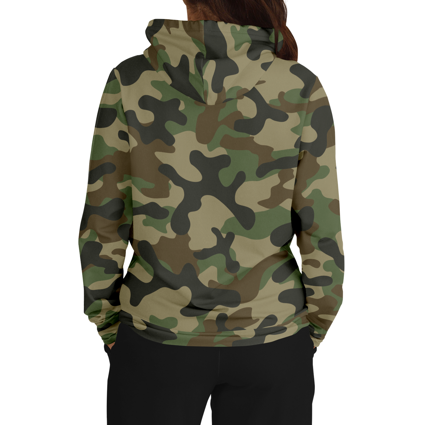 Camo Hoodie | Military Brown Camouflage