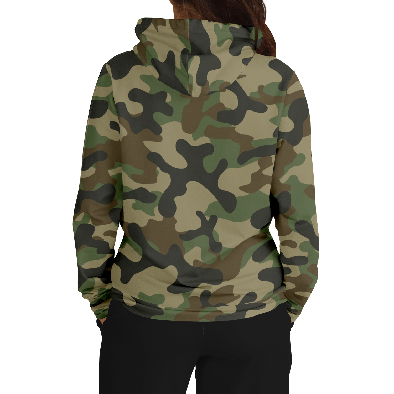 Camo Hoodie | Military Brown Camouflage