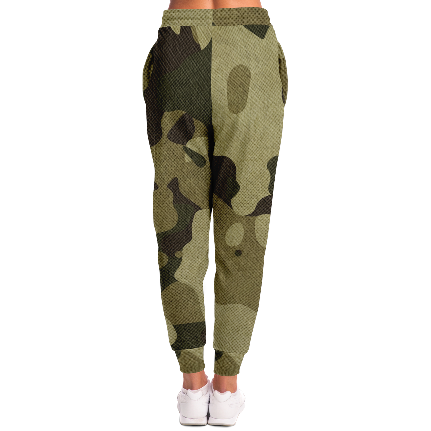 Camo Sweatpants | Unisex | Green Fabric Camouflage