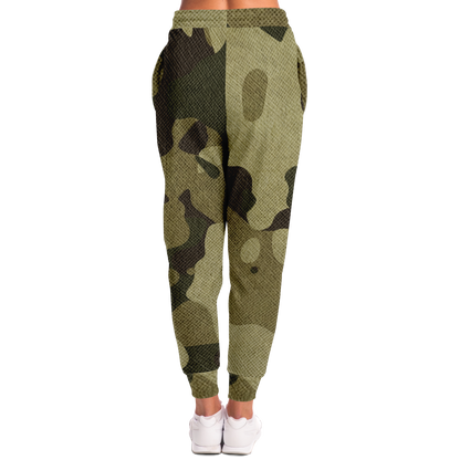 Camo Sweatpants | Unisex | Green Fabric Camouflage