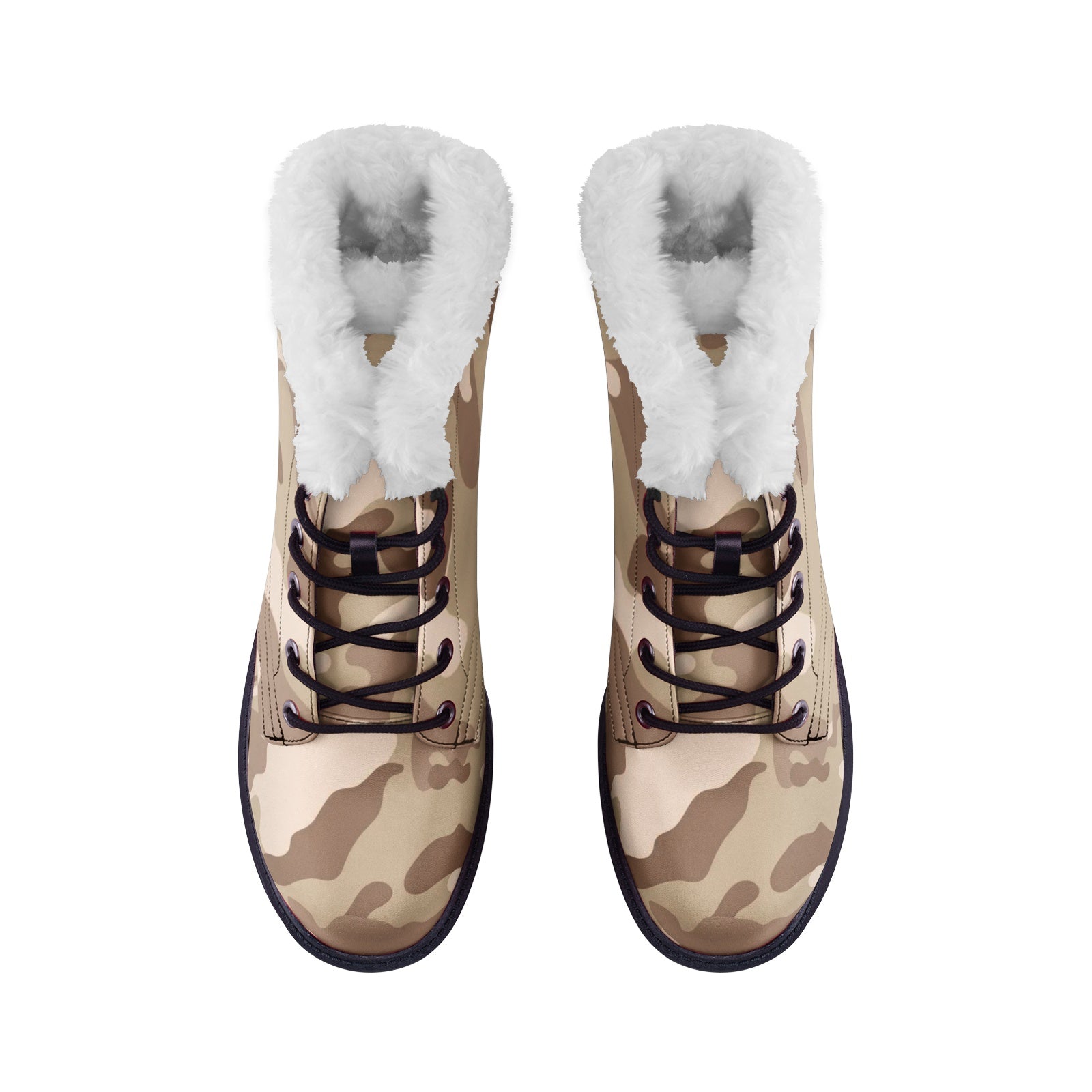 Snow Camo Boots | Desert Brown Camouflage