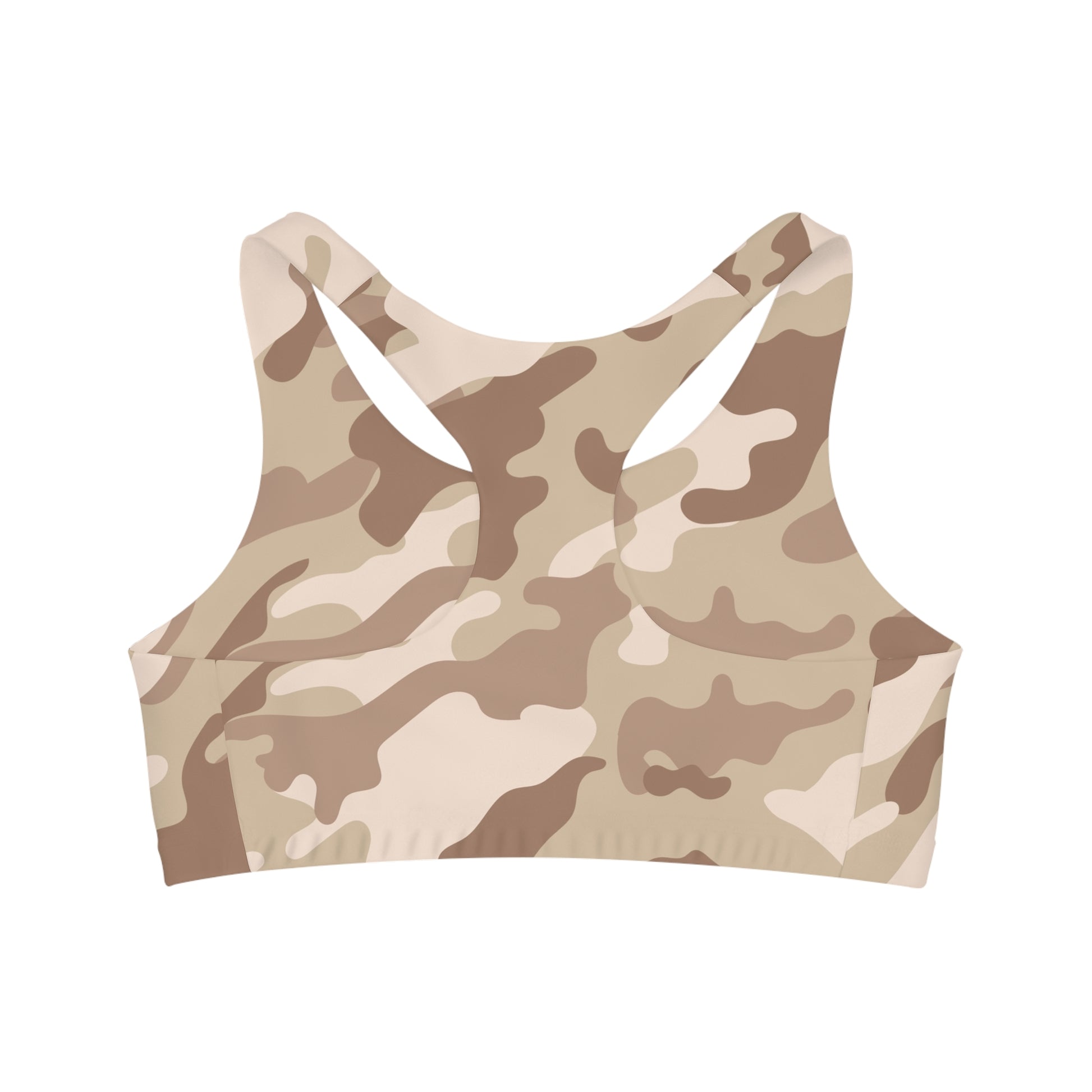 Camo Bra | Desert Brown Sports Camouflage