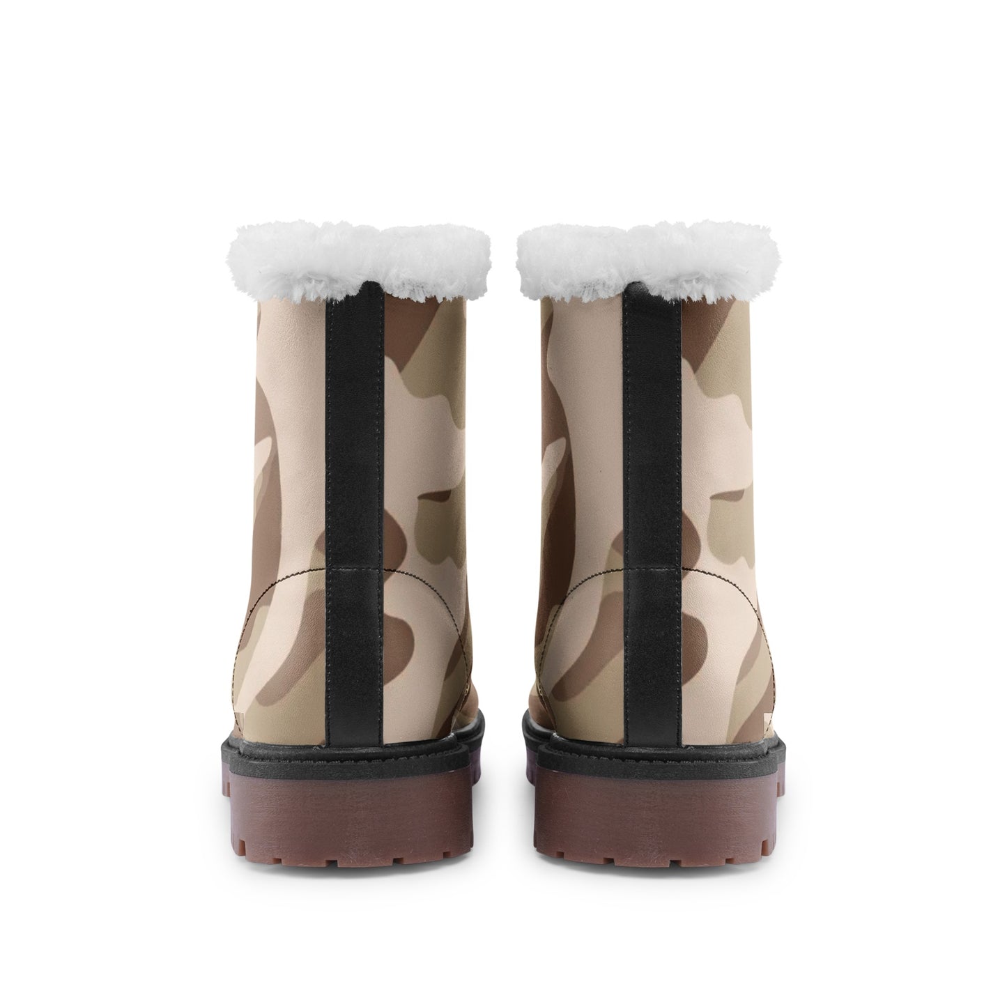 Snow Camo Boots | Desert Brown Camouflage