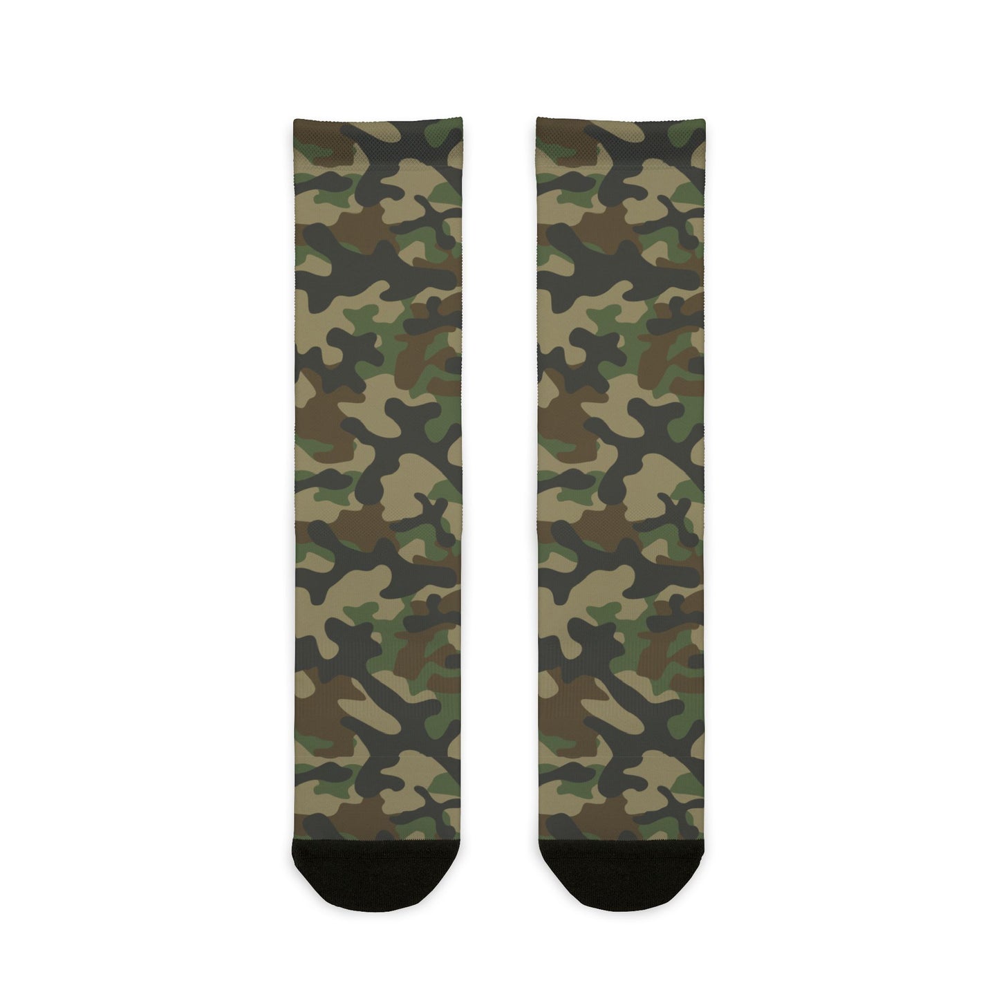 Camo Socks | Military Brown | Sublimation Crew