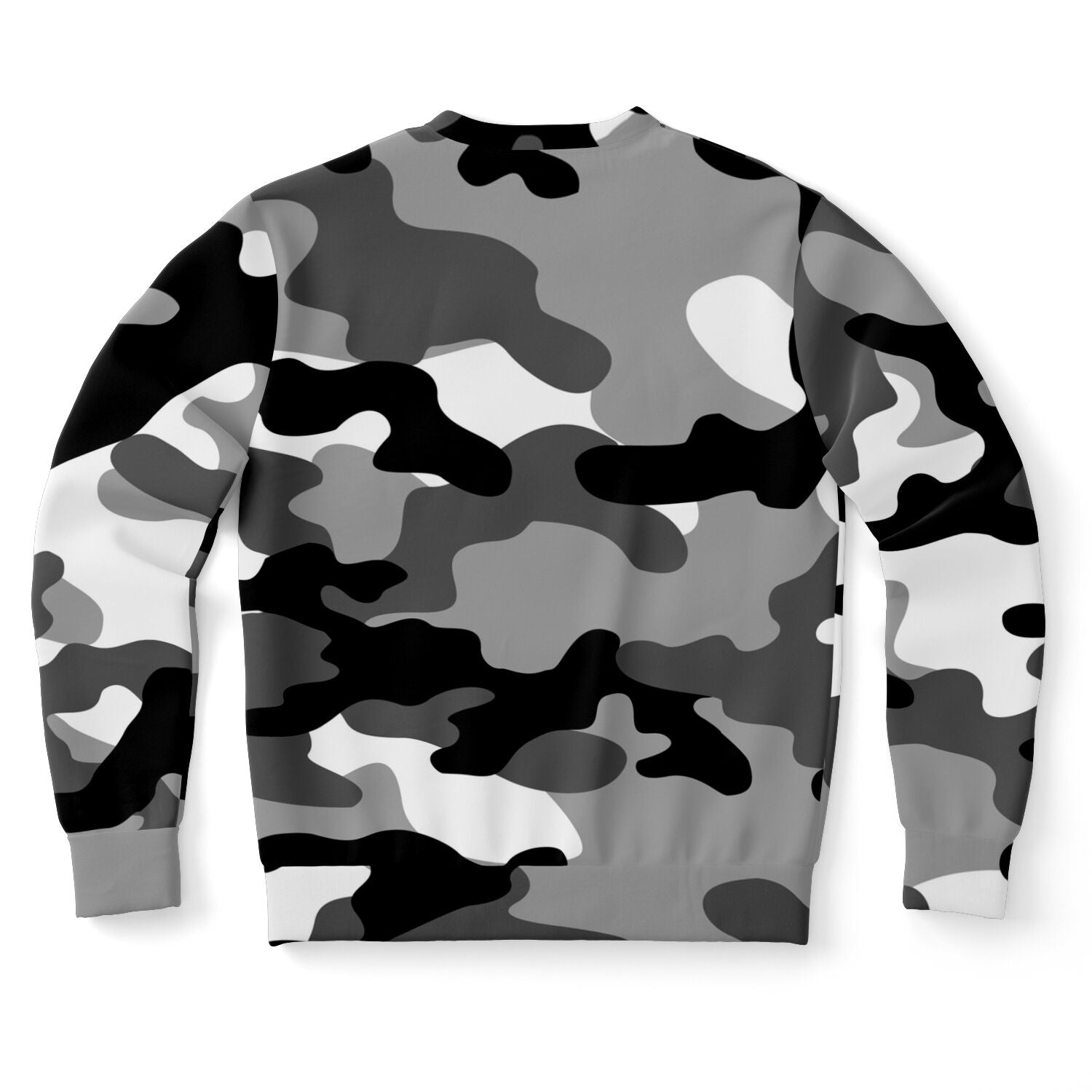 Camo Sweatshirt | Unisex | Black, White & Gray