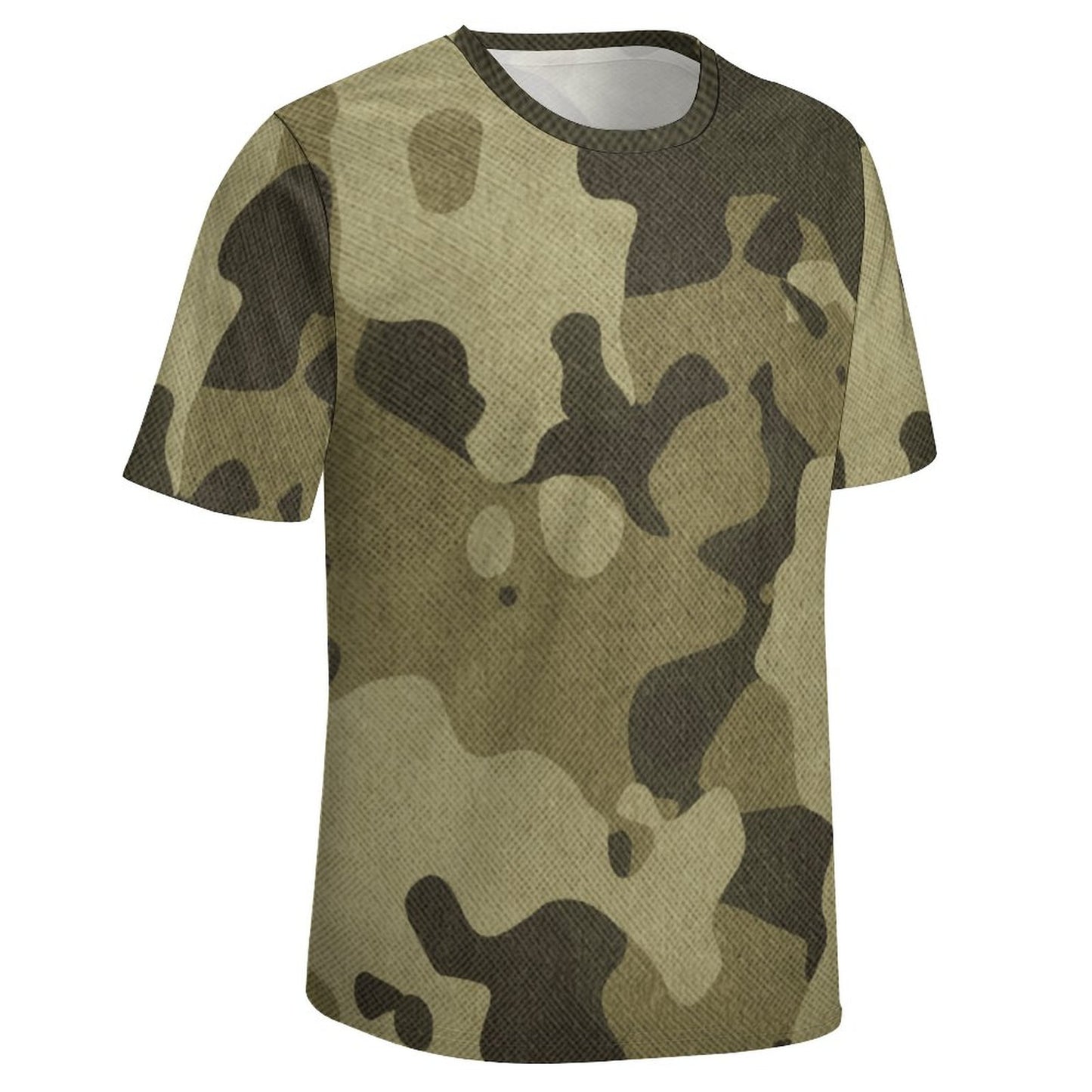 Camo Shirt | Green Fabric Camouflage T