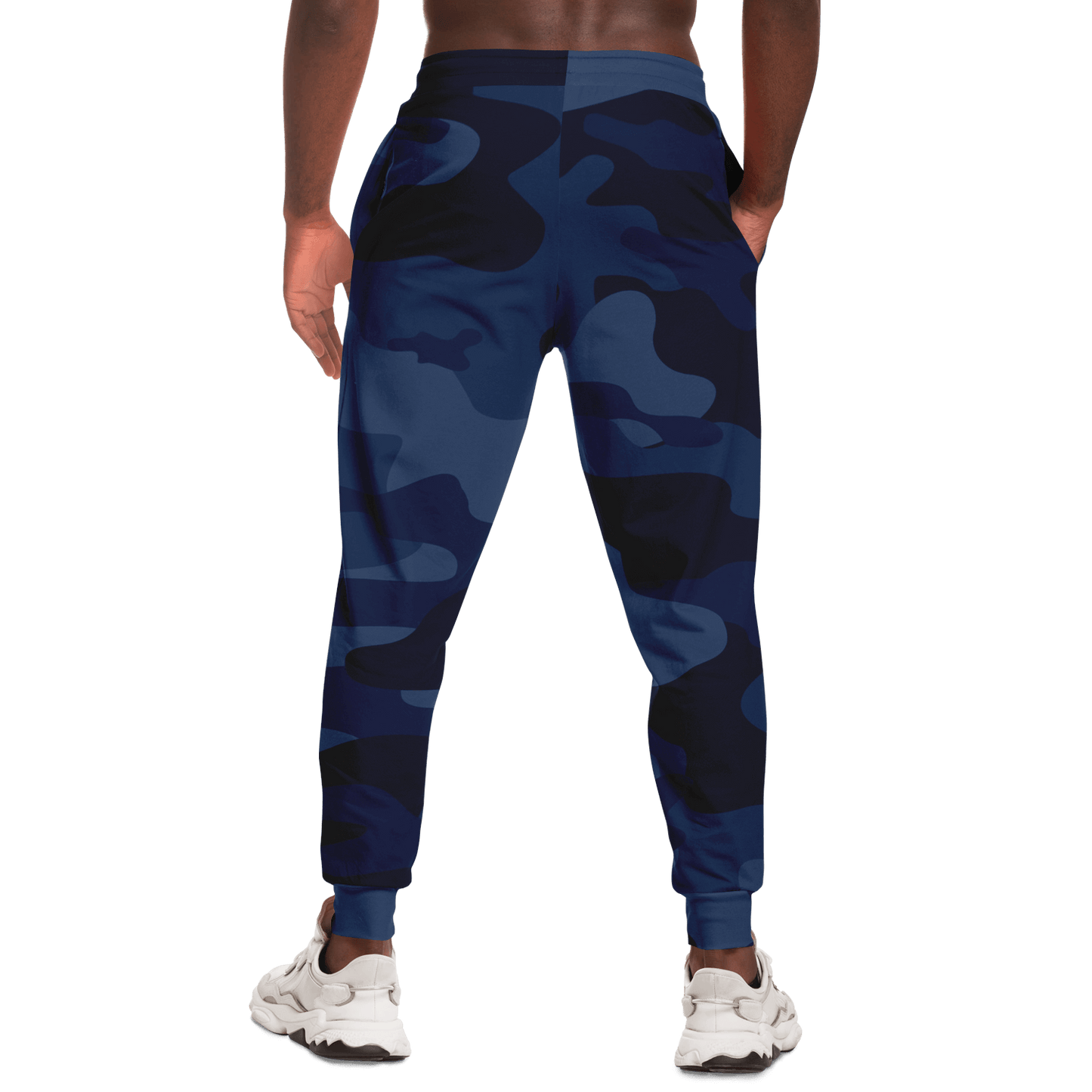 Camo Joggers | Unisex | Deep Blue