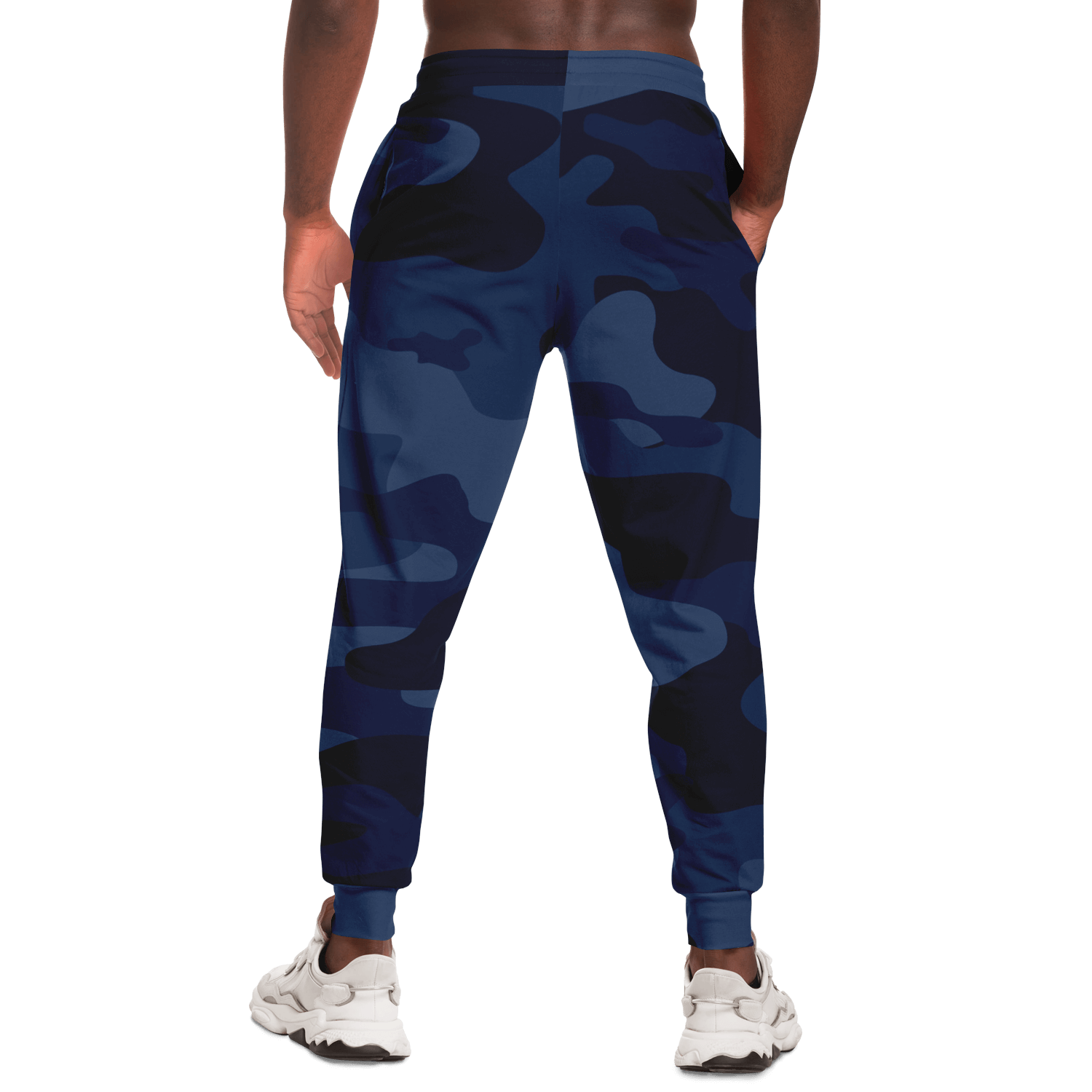 Camo Joggers | Unisex | Deep Blue