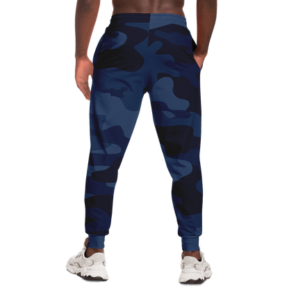 Camo Joggers | Unisex | Deep Blue