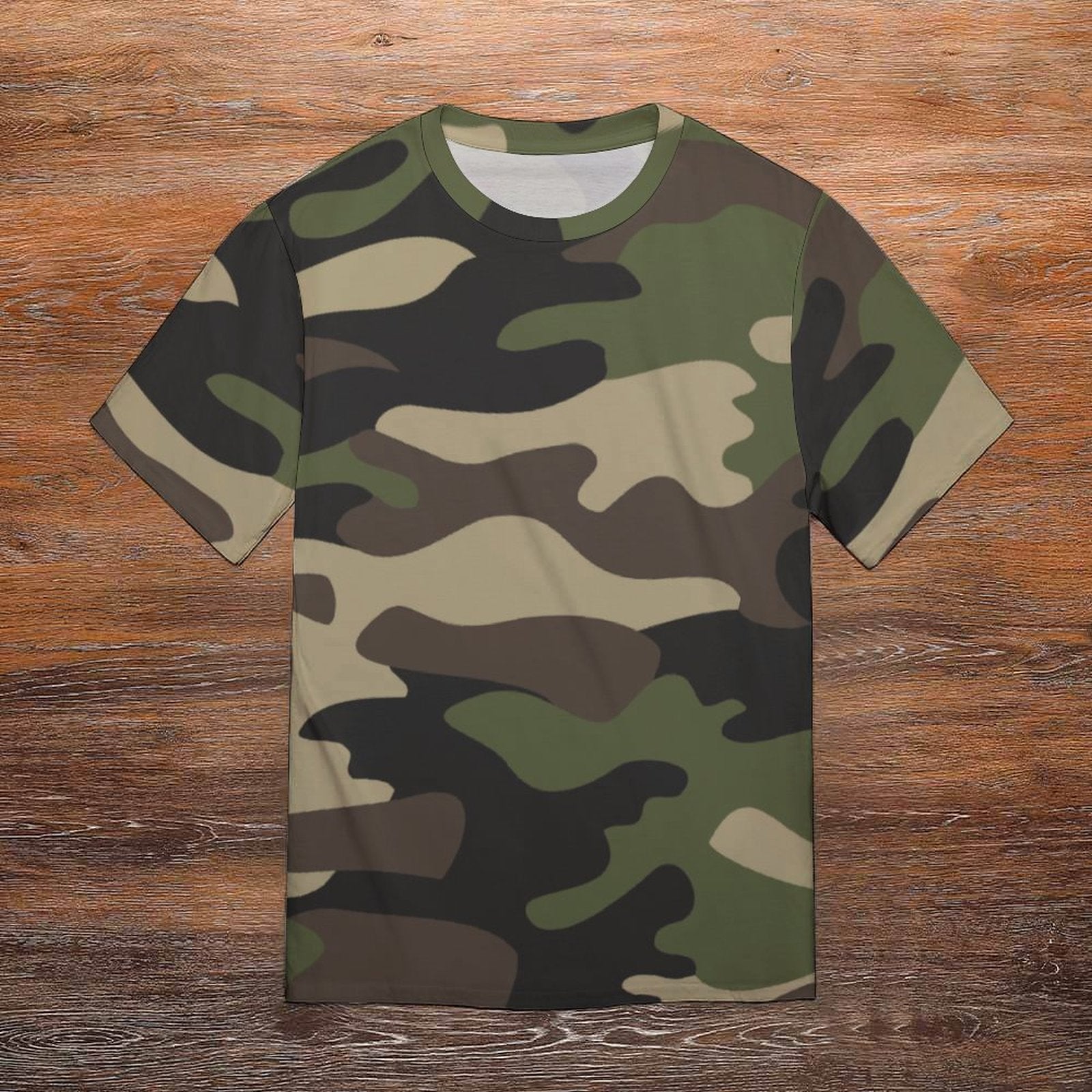 Camo Shirt | Classic Green Camouflage T