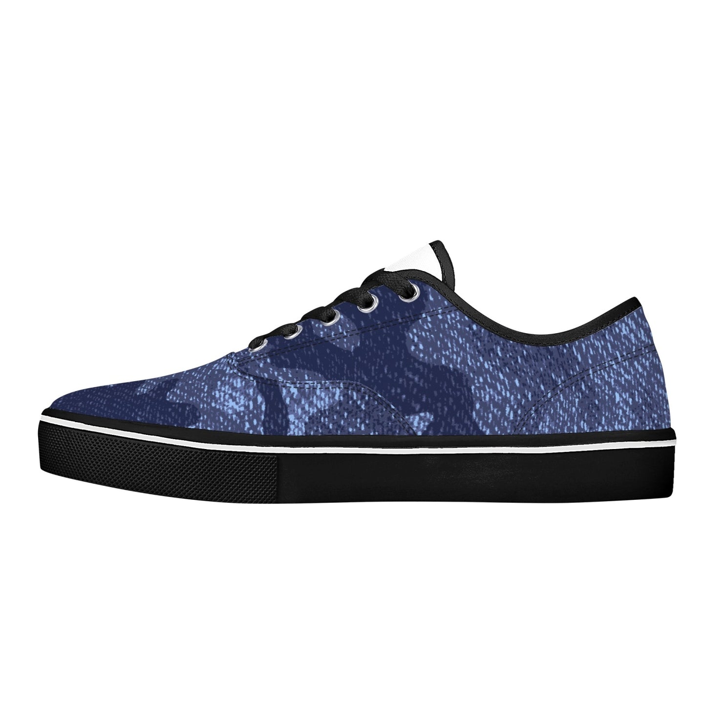 Camo Skate Shoes | Denim Blue Camouflage