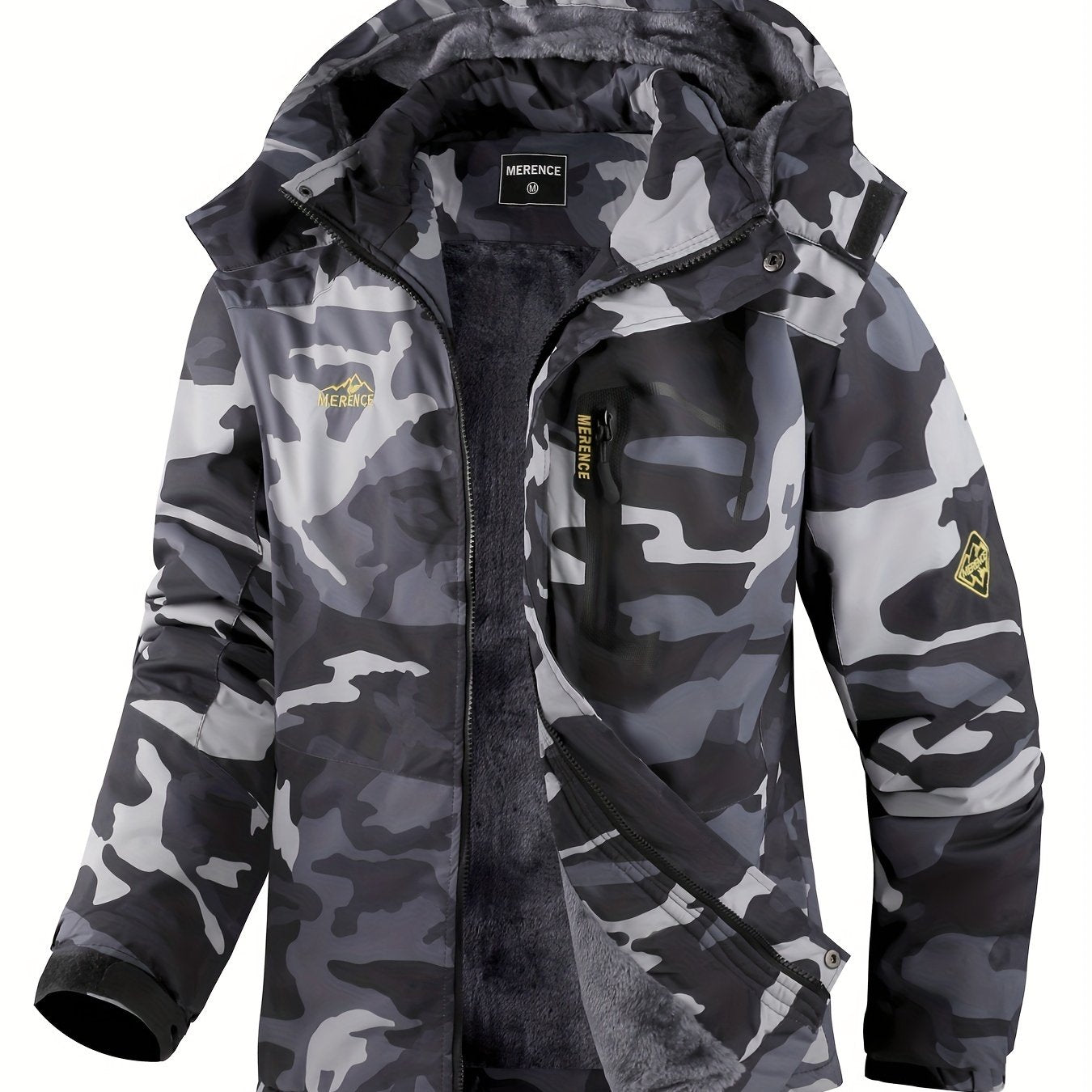 Men's Mountain Ski Jacket Windproof Jacket | Slate Grey