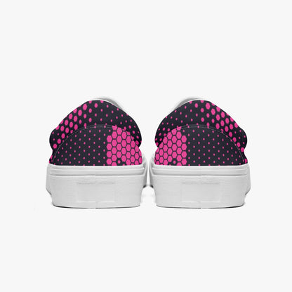 Camo Slip-On Shoes | Digital Pink Camouflage