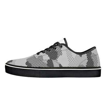 Camo Skate Shoes | Digital Gray Camouflage