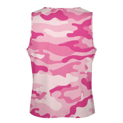 Camo Tank Top | Lavender Pink Camouflage