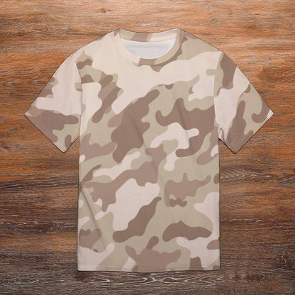 Camo Shirt | Desert Brown Camouflage T