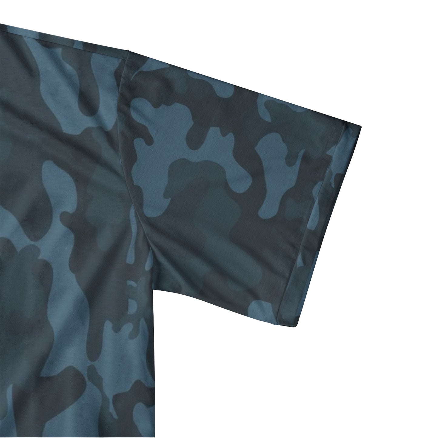 Men's Camo Golf Shirt | Dark Blue Camouflage