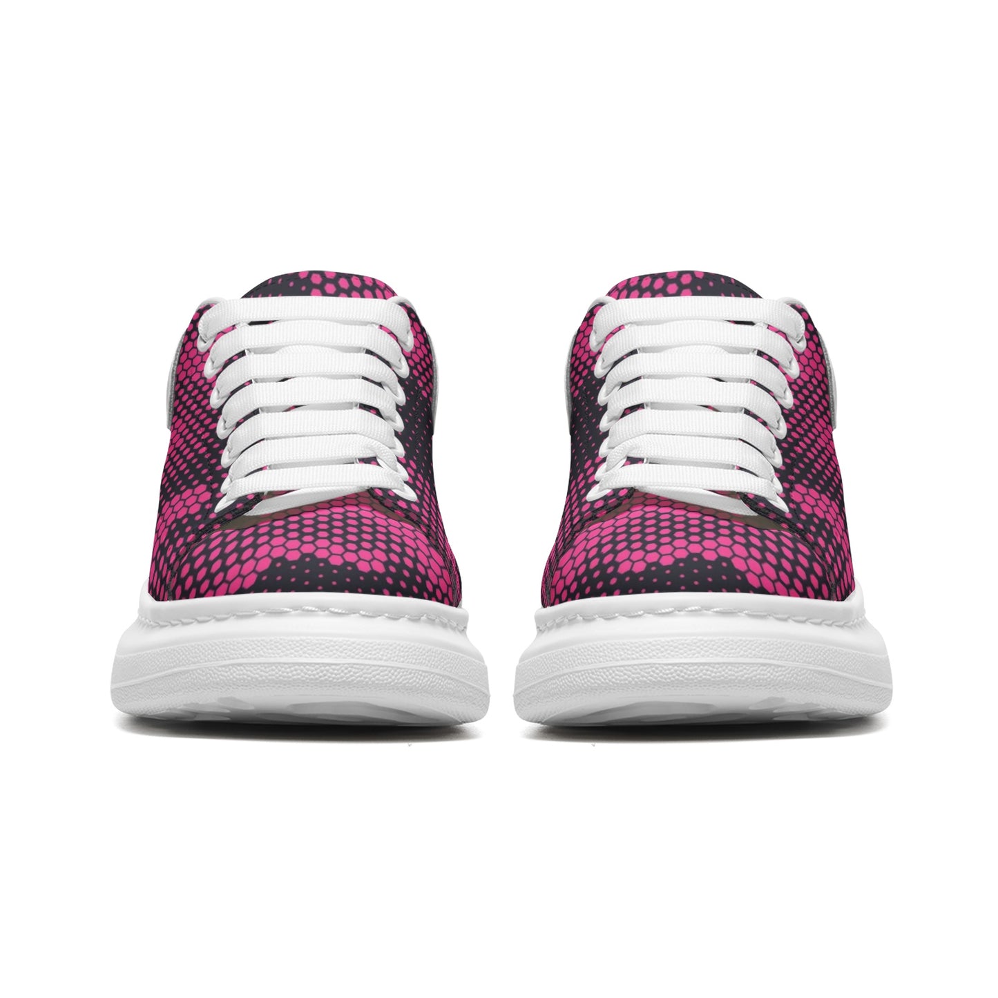 Oversized McQueen Sneakers | Pink Digital Camouflage