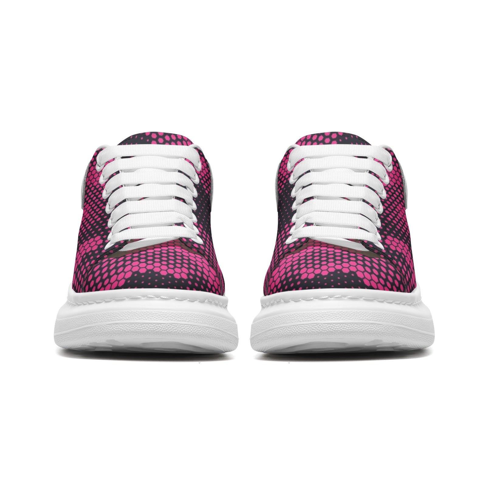 Oversized McQueen Sneakers | Pink Digital Camouflage