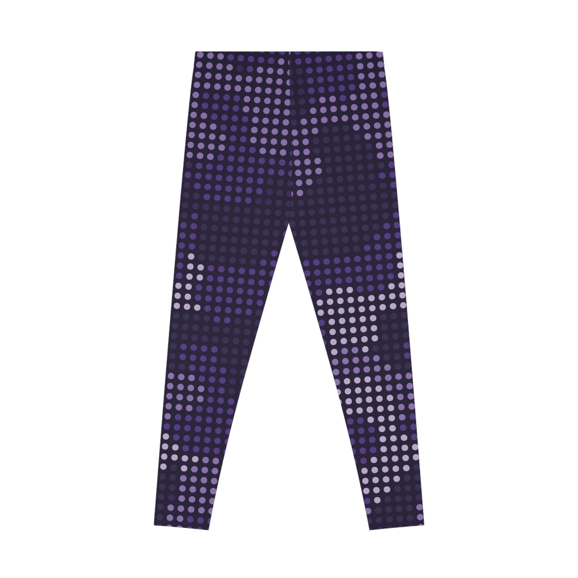 Blue Led Camo Leggings For Women | Mid Waist Fit