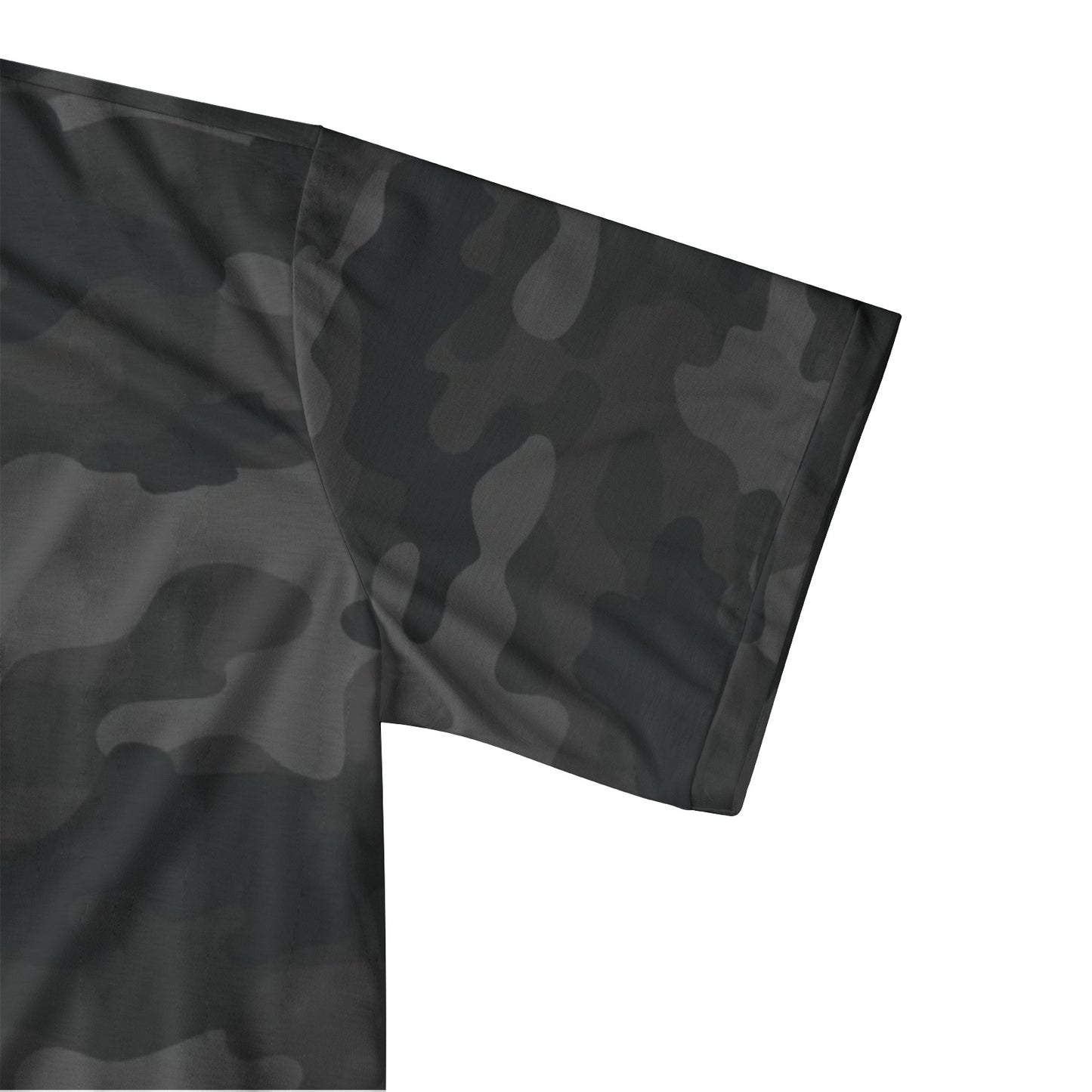 Camo Golf Shirt | Black Camouflage