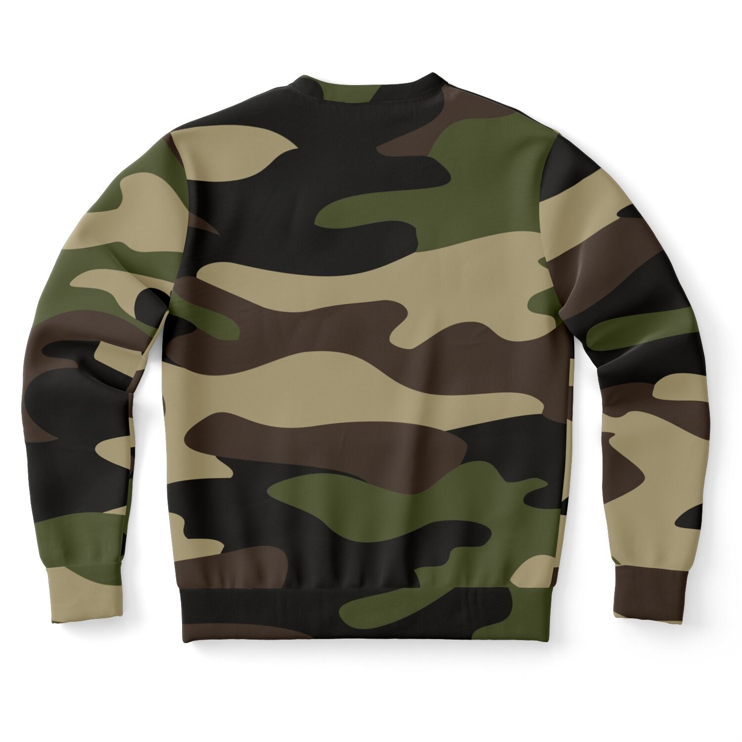 Camo Sweatshirt | Unisex | Classic Green